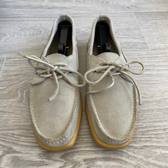 suede men\'s yacht and boat shoes